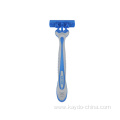 Triple Blades Stainless Steel Blades Disposable Razor